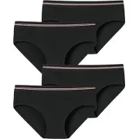 Schiesser Onderbroek ' Long Life Rib ' zwart