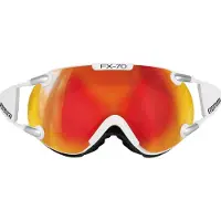 Casco Skibril FX70 Carbonic White Orange (Medium)