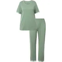 Ulla Popken Pyjama kaki