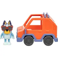 Bluey - 4WD Auto & Bluey speelfiguur - Speelset