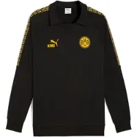 Puma Sportsweatshirt 'Borussia Dortmund' curry / zwart
