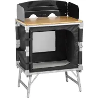 Brunner - Azabache Cube - Campingkasten zwart/ wood