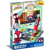 Clementoni - Spidey Quizzy - Educatief Spel - Met Interactieve Pen - Het Leerzame Schoencadeautje - 200+ Educatieve Quizzen - 3-6 jaar