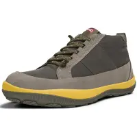 Camper Veterschoen 'Peu Pista' donkergeel / antraciet / greige