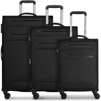 Worldpack Kofferset 'Chicago' zwart