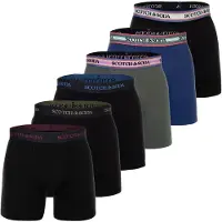 Scotch & Soda Solid Cotton Stretch Boxershorts
