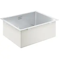 GROHE - K700U spoelbak met afvoer, 54x44 cm, geborsteld rvs 31574SD1