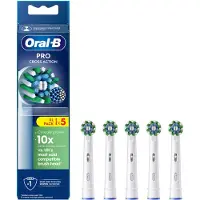 Oral-B Pro Cross Action White Opzetborstels