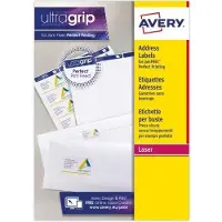 Avery L7162-15 adreslabels Wit Zelfklevend label