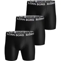 Björn Borg Boxershorts zwart gemêleerd