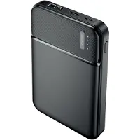 MaXlife Back-up batterij 5000mAh USB-uitgang 2.4A Compact en lichtgewicht Black