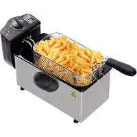 Northix Friteuse in Roestvrij Staal - 3 L