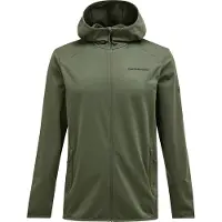 Peak Performance Vest Men Light Zip Hood Pine Needle-XXL