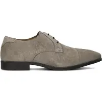 Stefano lauran Heren Geklede Schoenen Veter - Beige - Maat 47