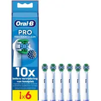 Oral-B - Pro Precision Clean Toothbrush Heads - 6 Counts - White