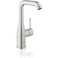 GROHE Essence new l size wastafelkraan met waste supersteel