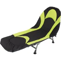 Eurotrail Kampeerbed Queen - Zwart/Lime