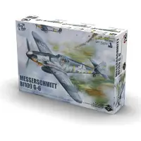Border Model Modelbouwpakket Militaire voertuigen - BF001 Messerschmitt Bf 109G-6 Plane Plastic - 1:35 - Modelbouw