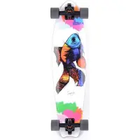 Tempish – Fish-In Longboard – 32.5 inch 82 cm – Cruiser Skateboard – Gripvast Deck & Smooth Ride