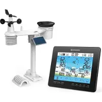 Bresser Weerstation - 4CAST PRO- WIFI - 6-daagse Weersvoorspelling - 7-in-1 Buitensensor
