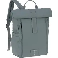 Lassig Backpack Rolltop Up luierrugtas anthracite