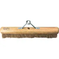 Synx Tools Coco Bezem los 50 cm Zaalveger met steelhouder - Cocosharen - Zachte haren - Binnenbezem - koko bezem - zonder steel