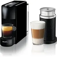 Krups Nespresso Essenza Mini XN1118 Zwart + Melkopschuimer