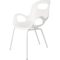 Umbra Oh designerstoel 62x61x86cm voor binnen en buiten weerbestendig polyester wit 320150-660