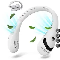 Vulpes goods Tech - Nek Ventilator - Draagbare Gezichtsventilator - USB ventilator - Mini Ventilator - Oplaadbaar - 3 standen - PRO Versie