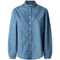 Pepe Jeans Blouse blauw denim