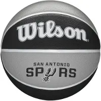 Wilson Nba Team Tribute San Antonio Spurs Basketbal Zilver 7