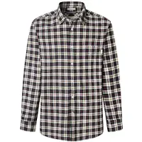 Pepe Jeans Overhemd 'Clermont' marine / olijfgroen / rood / wit