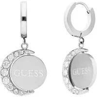 GUESS Oorbellen 'Moon Phases' zilver