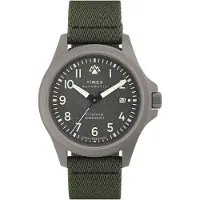 Timex Analoog horloge grijs / groen