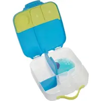 B.Box Lunchbox | Jumbo Bentobox met 4 Vakken (2 Lekvrij), Afneembare Scheidingswand, Gelkoelelement | Ideaal voor School | Vanaf 3+ | Inhoud 2L