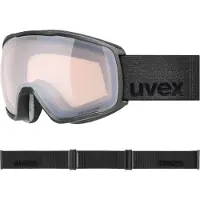 Uvex Skibril Unisex Victorious Small V Black Matt/Silver Clear