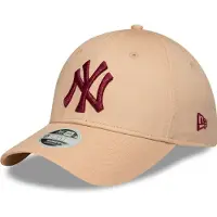 New Era Pet FEMALE METALLIC LOGO 9FORTY NEW YORK YANKEES PRS dames - Roze - One size