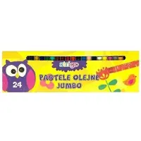 Stigo Jumbo olieverf Krijtjes - 24 Levendige Kleuren