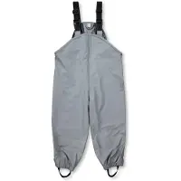 Sterntaler - Kid's Regenträgerhose Ungefüttert - Regenbroek 128, grijs