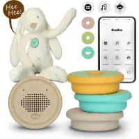 Ginza.se HeeHee met Knuffelkonijn - Baby Spraak Button - Maak van je Knuffel een Interactief Vriendje