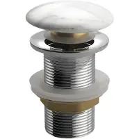 Sapho Dalma Wastafelafvoer 5/4“, klikwaste, carrara