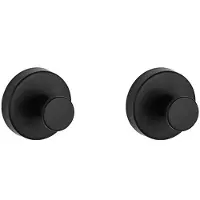 INF Haken met zuignap, 2 stuks Black