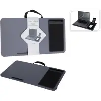 Konges Sløjd Schoot Laptopstandaard met kussen - 58x31x4cm - Grijs