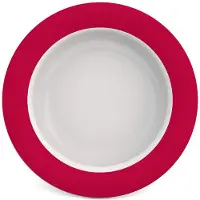 Ornamin - Kom - Antislip - Wit-Rood