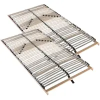 Sleepneo lattenbodem 200x200 (2x 100x200) - - beukenhout - bedbodem