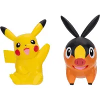 Jazwares Pokémon Battle Figure 2-pack: Tepig & Pikachu
