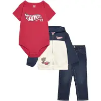Levi's Levi´s  Kids 6en729 Set Veelkleurig 24 Months Kinderen