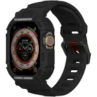 Skinarma Apple Watch Bandje 49Mm Met Mecha Case 2In1 Horloge Accessoires