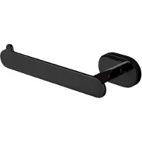 Eastbrook Salerno messing toiletrolhouder zwart mat