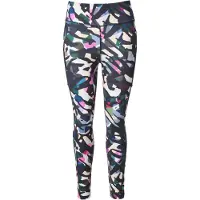 Ulla Popken Leggings blauw / groen / lichtroze / zwart